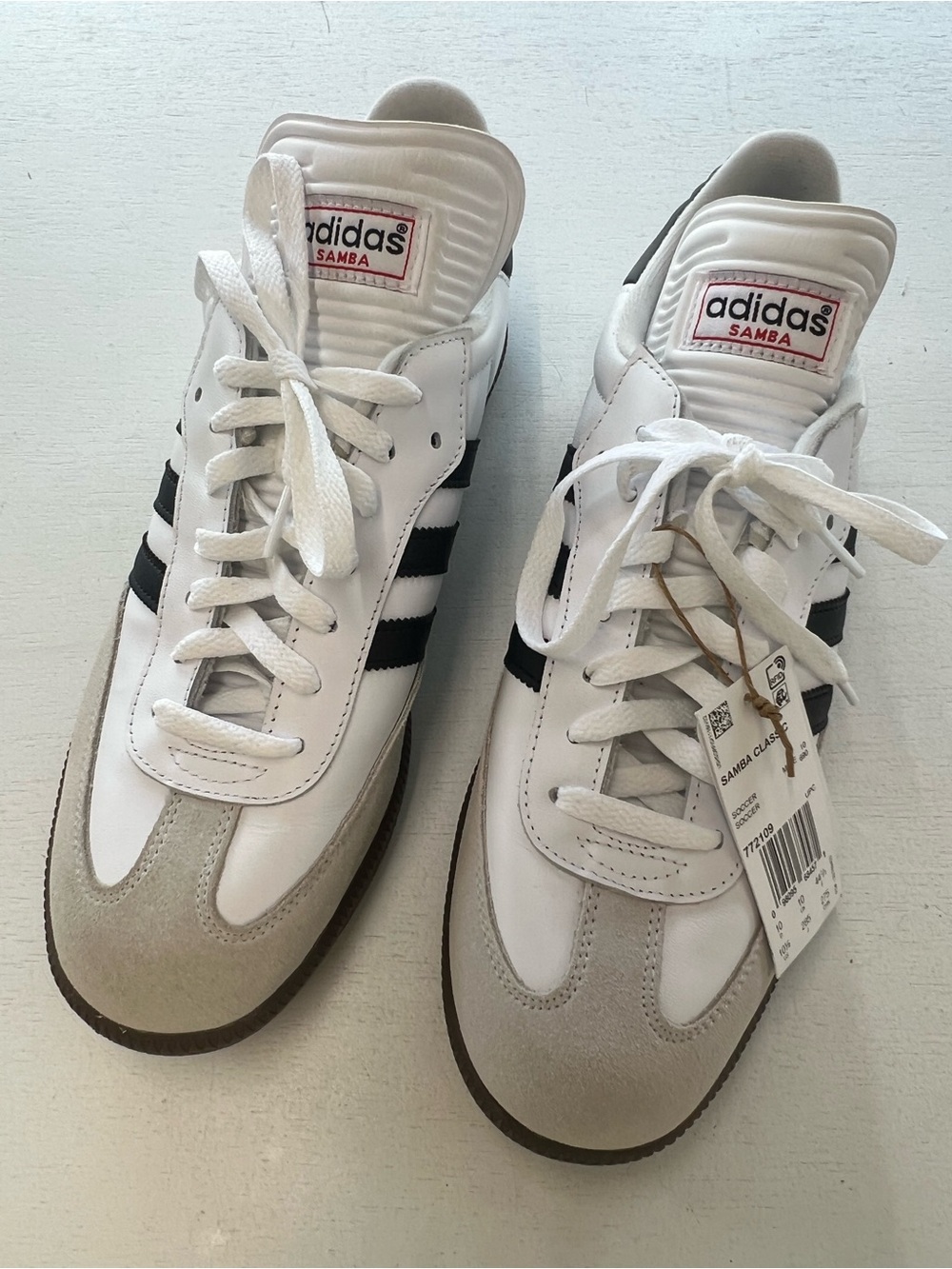 adidas Samba Men's Sneakers in White, Black and Gray